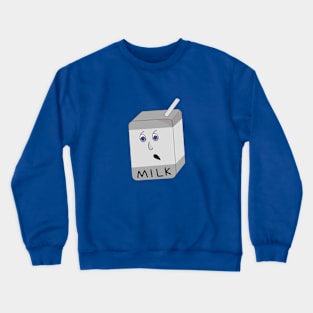 A cute Little Milk Carton Crewneck Sweatshirt